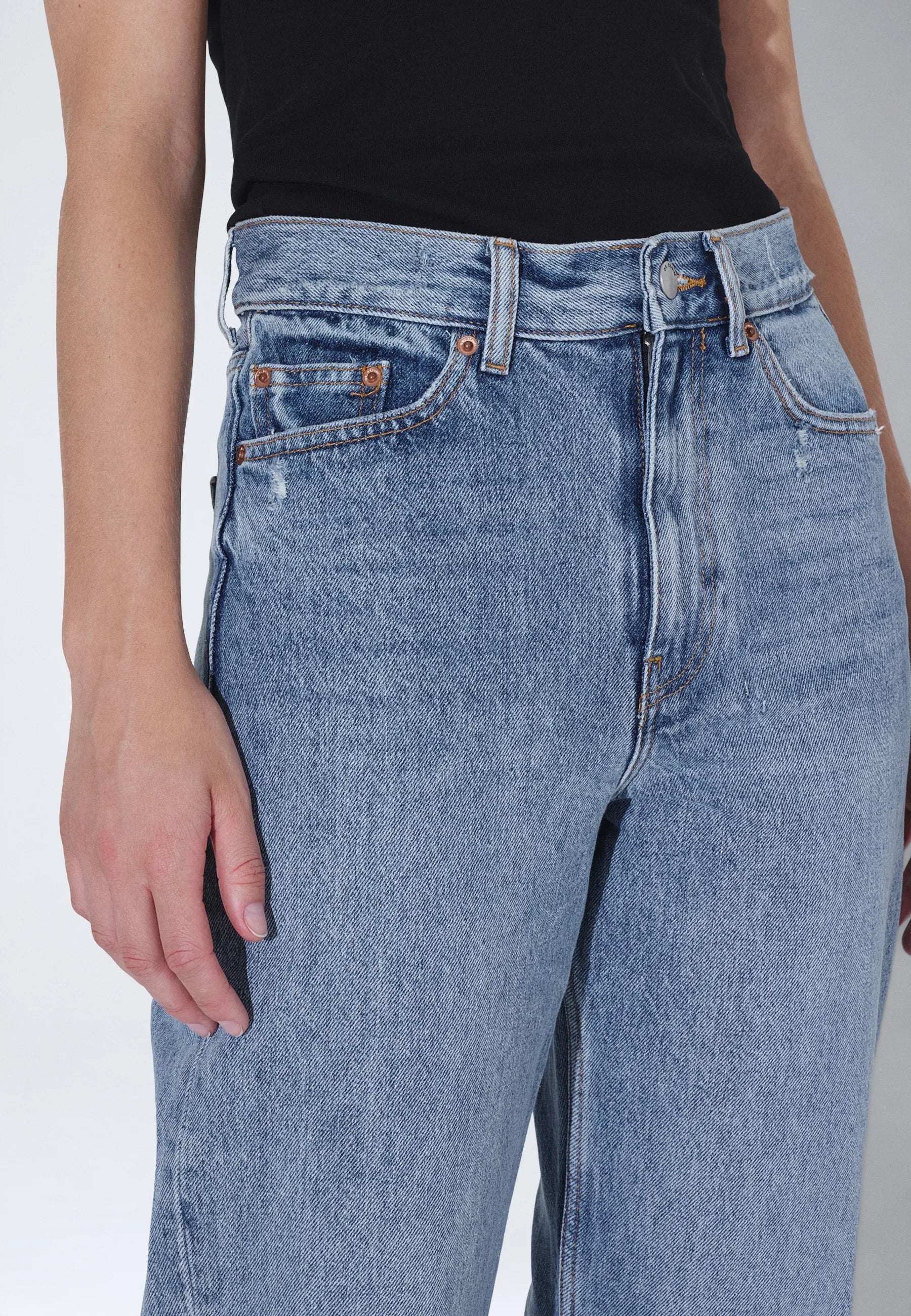 DR DENIM ECHO HW STRAIGHT BAY BLUE JAY