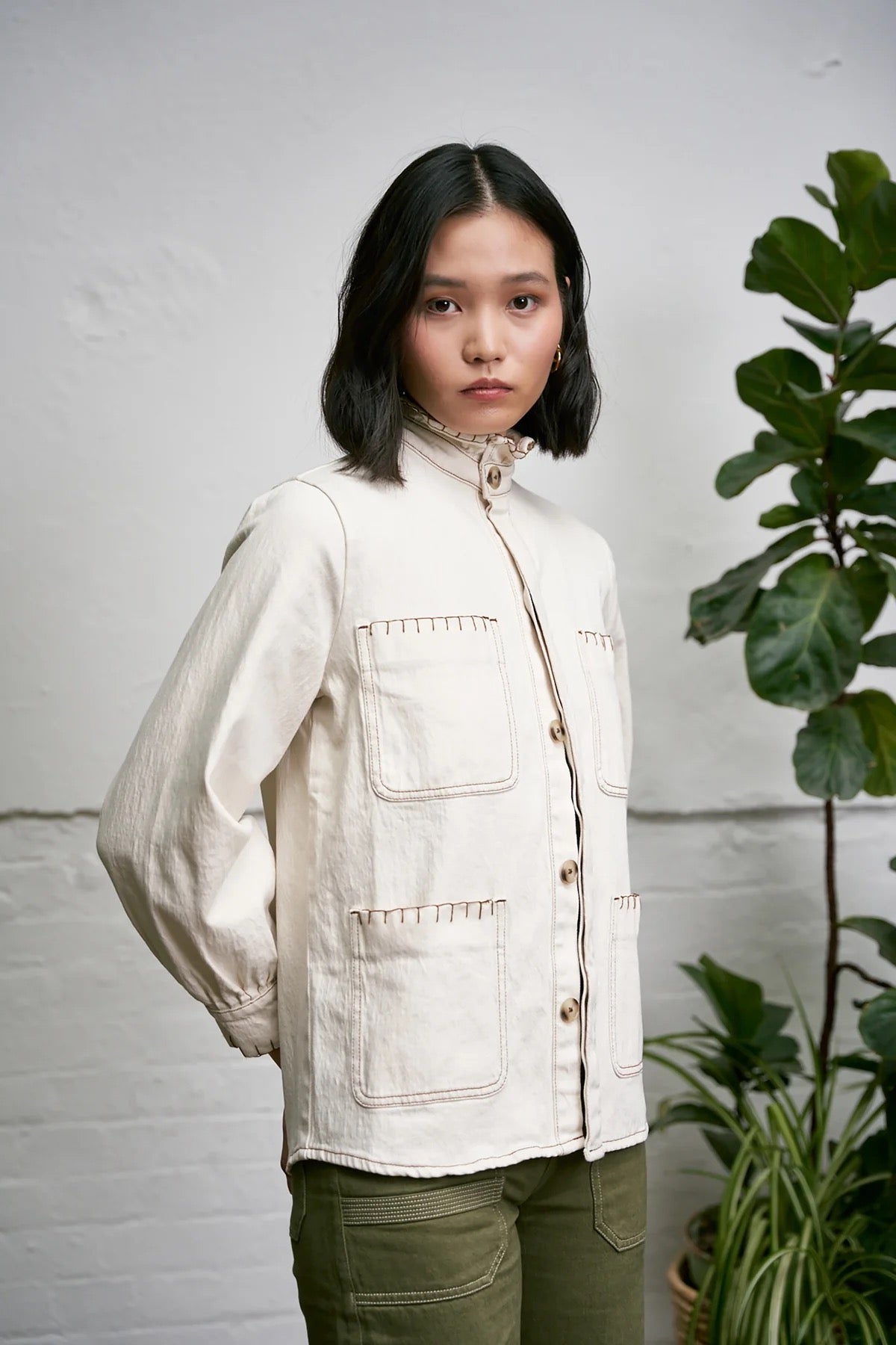 SEVENTY+MOCHI PABLO JKT ECRU