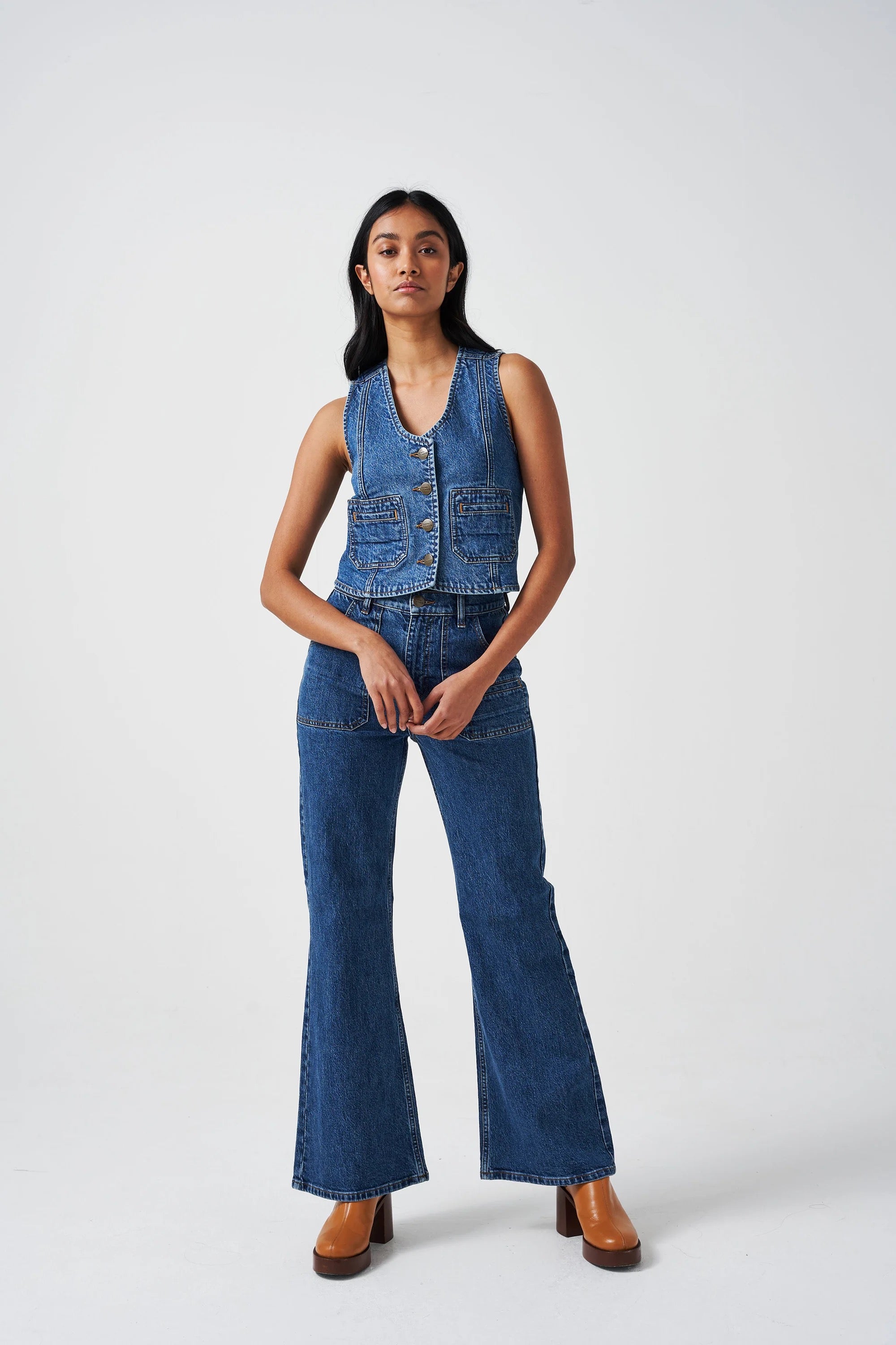 SEVENTY+MOCHI JEANS QUEENIE VOYAGER VINTAGE