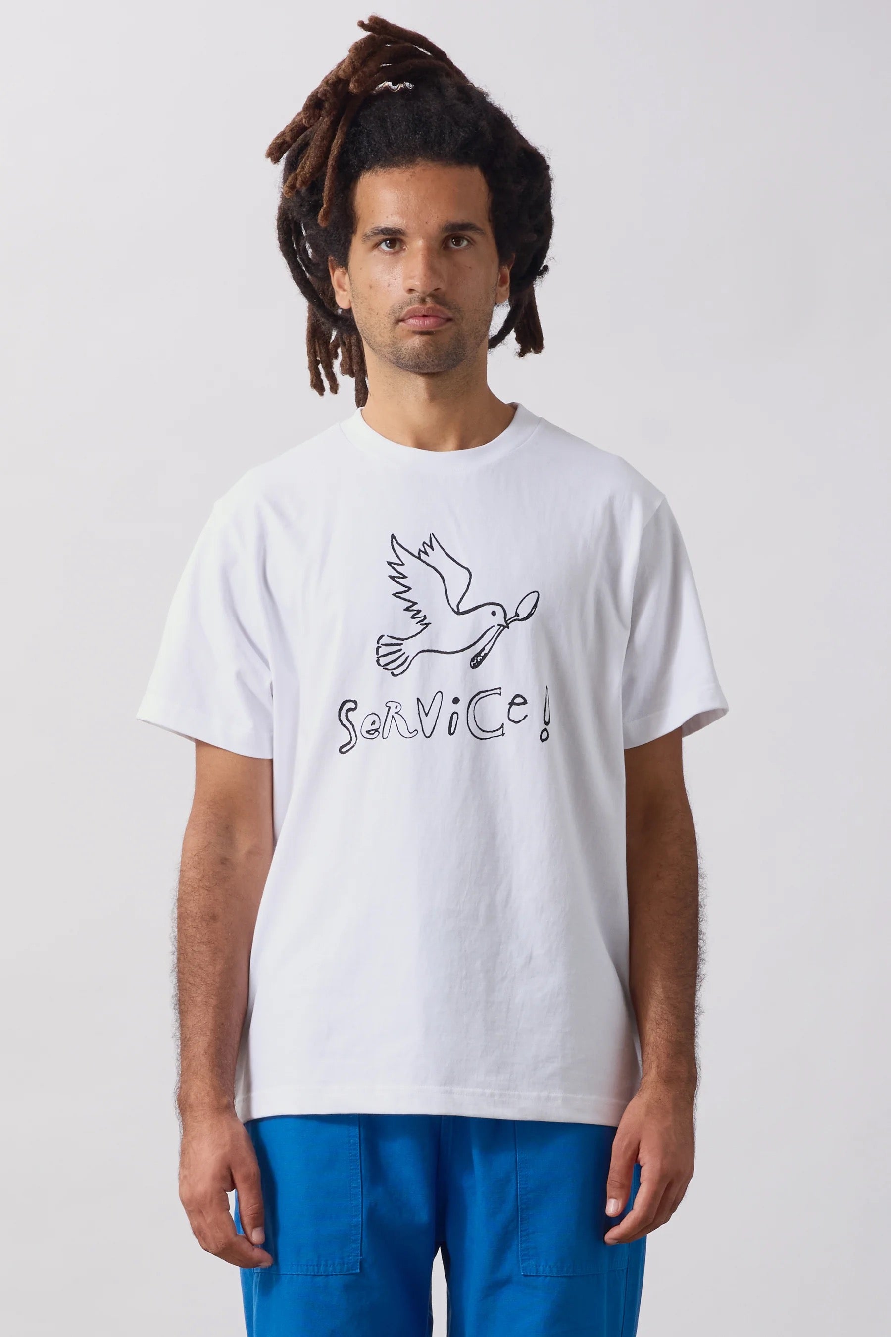 SERVICE WORKS  DOVE TEE White