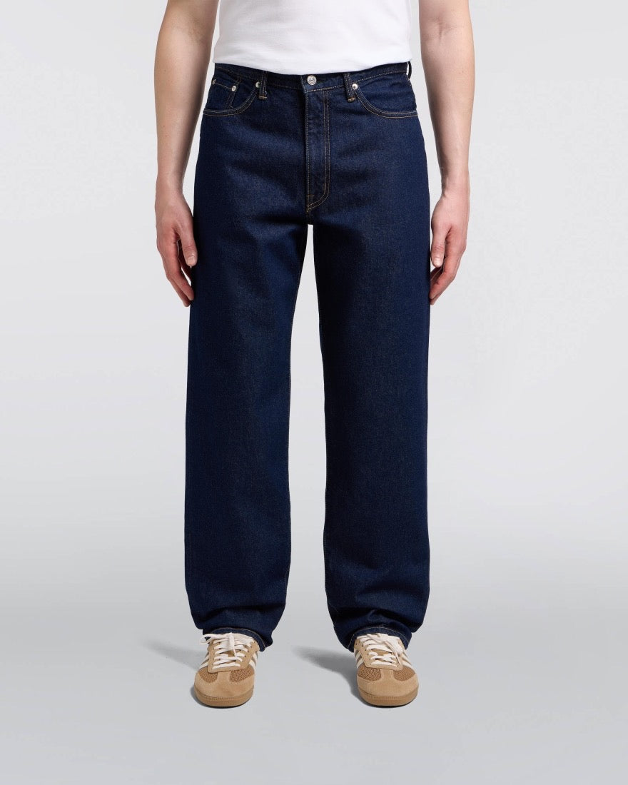 EDWIN LOOSE JEANS BLUE RINSED