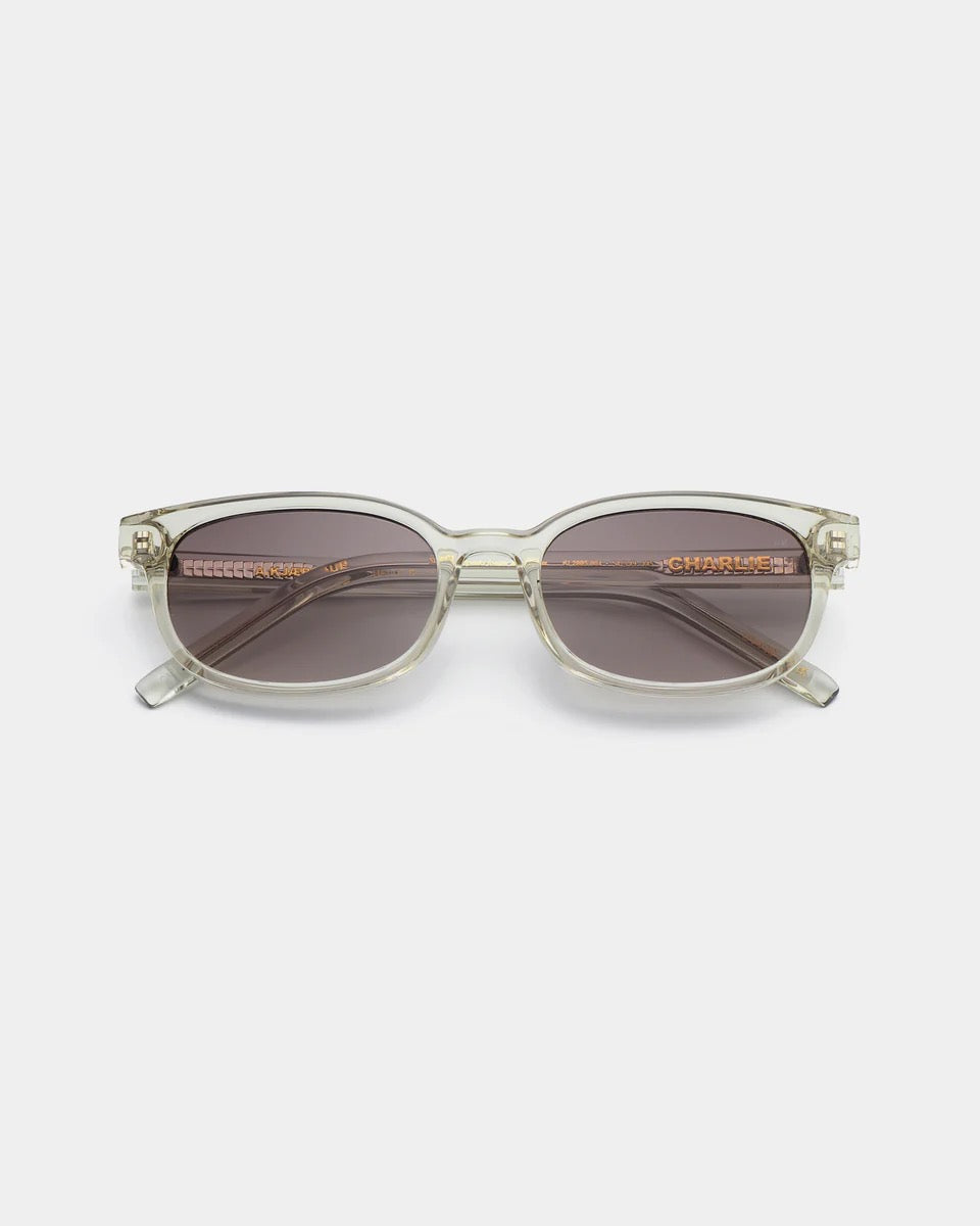 A.KJAEBEDE SUNGLASSES CHARLIE ECRU TRANSPARENT