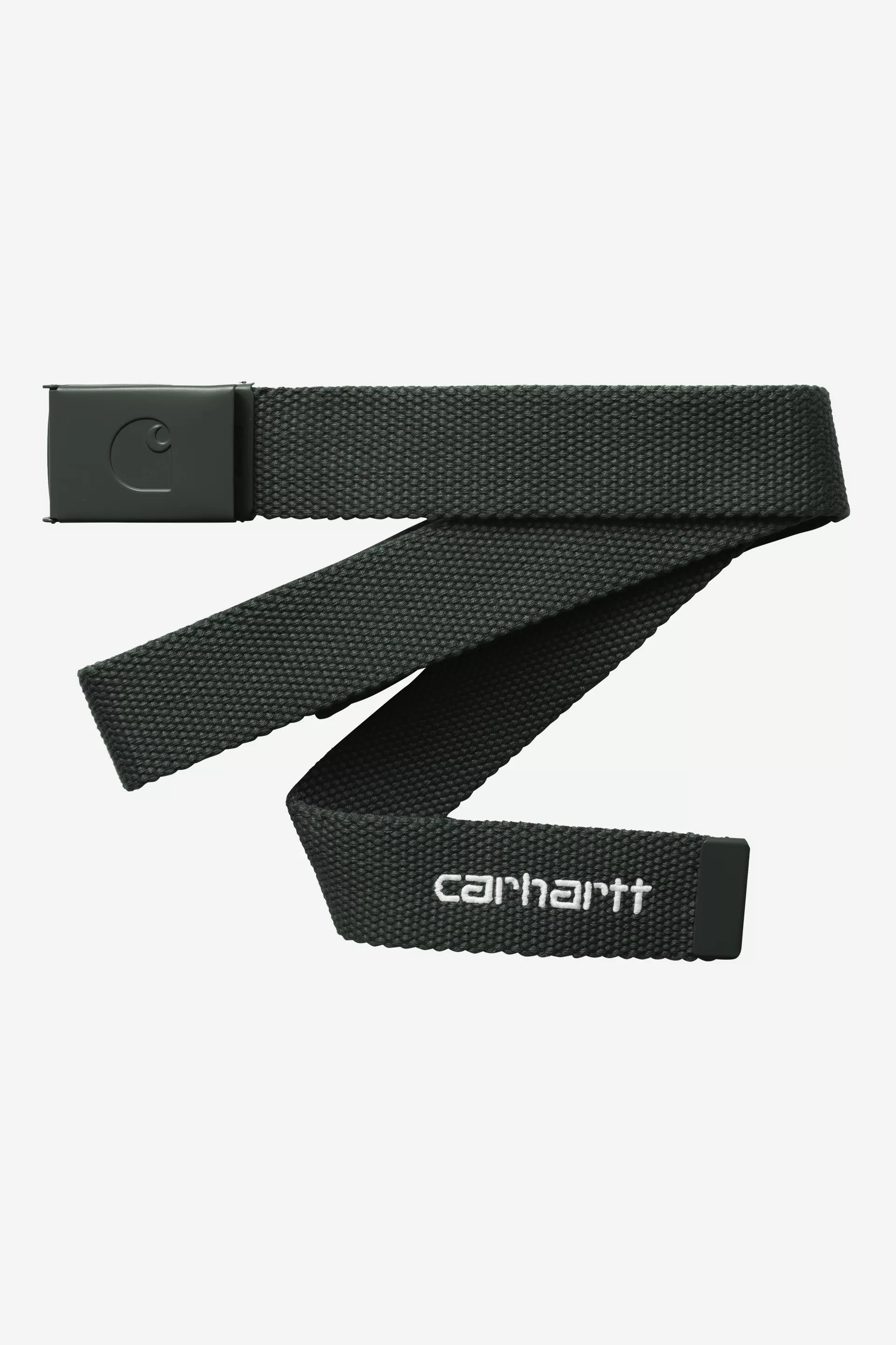 CARHARTT WIP  C LOGO BELT RAVEN/WHITE