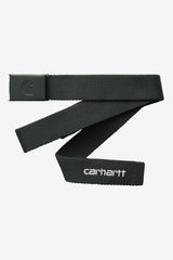 CARHARTT WIP  C LOGO BELT RAVEN/WHITE