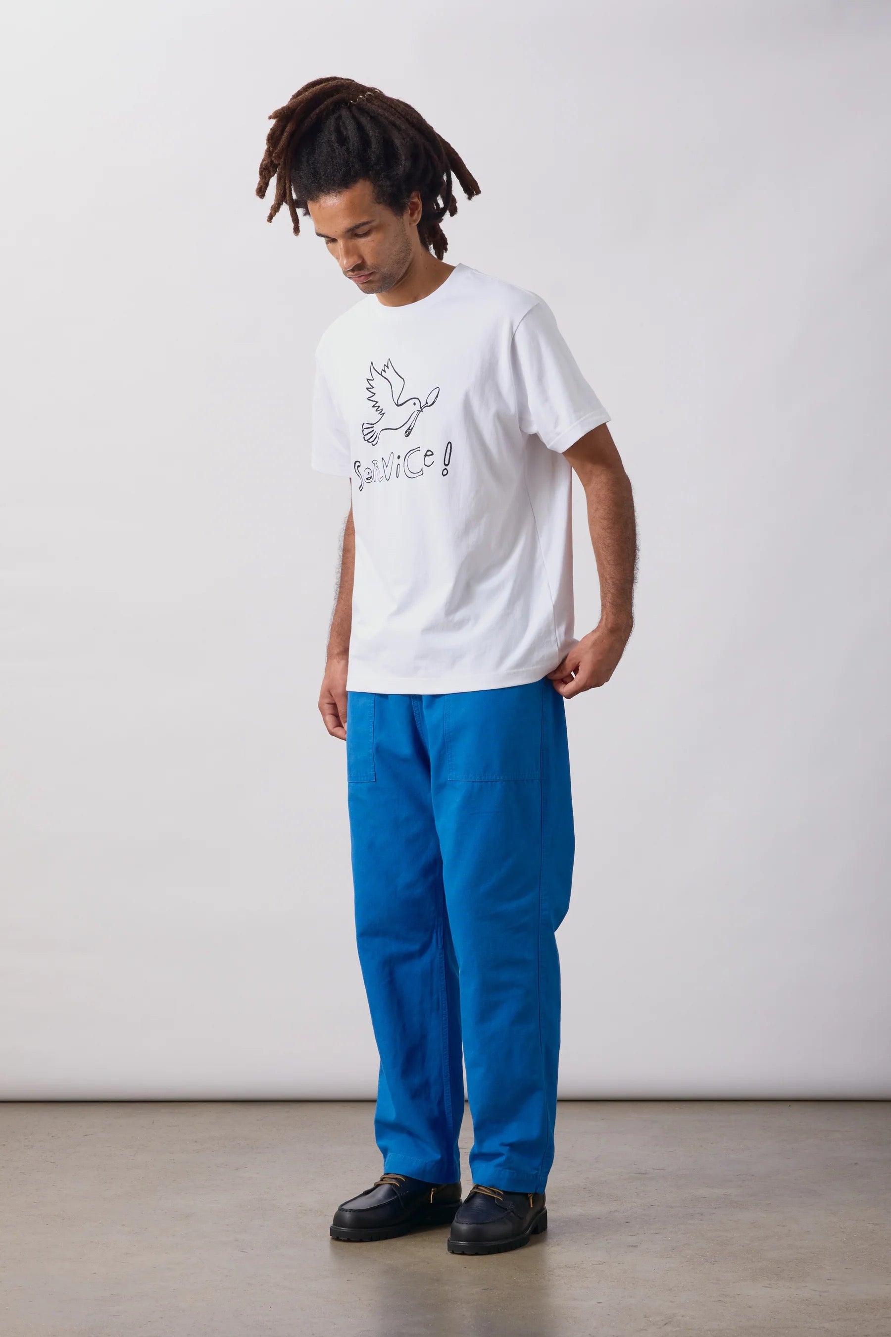 SERVICE WORKS  DOVE TEE White