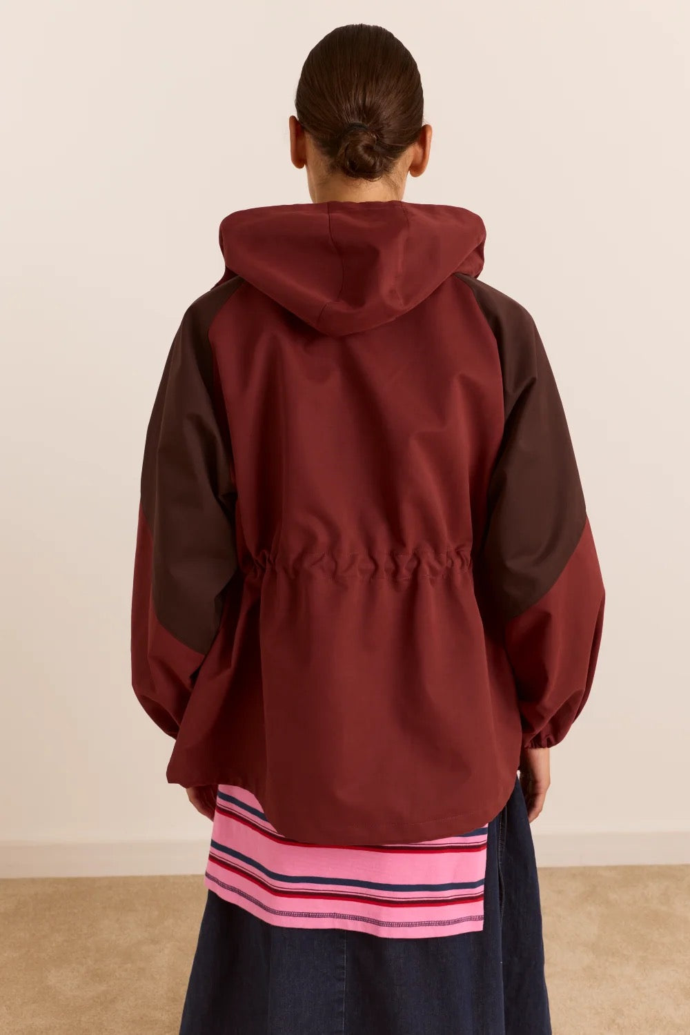 DAMSON MADDER  LIU SHOWERPROOF BURGUNDY