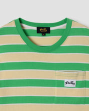 STANRAY STRIPE TEE ISLAND GREEN/SUNLIGHT