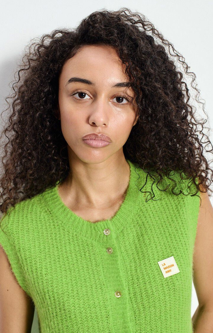 AMERICAN VINTAGE  GILET FLUO ABSINTHE