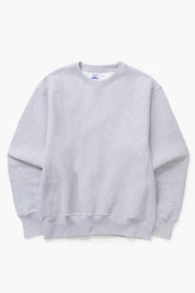 POWER GOODS SUPER WEIGHT CREW HEATHER GREY