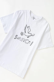 SERVICE WORKS  DOVE TEE White