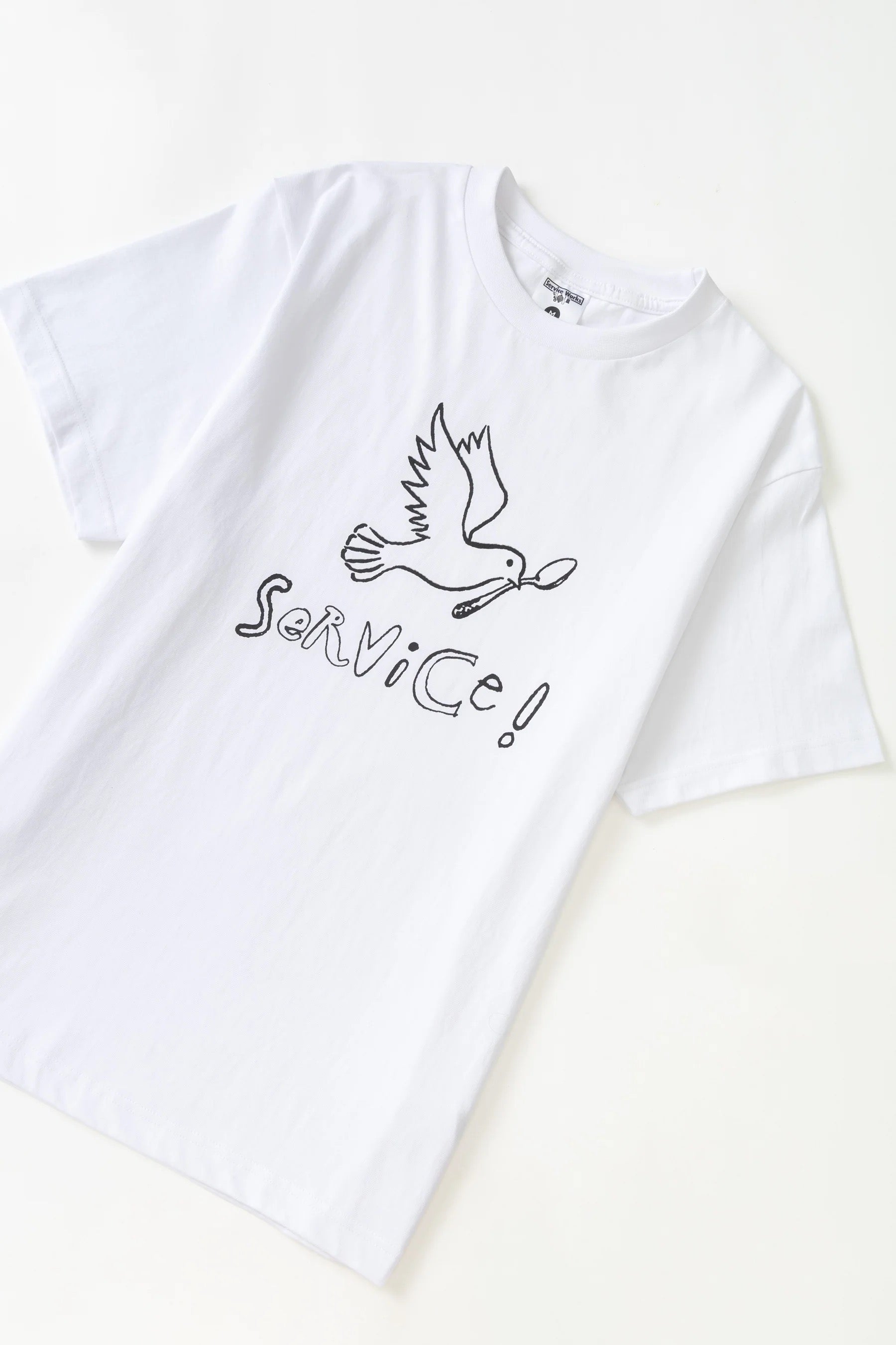SERVICE WORKS  DOVE TEE White