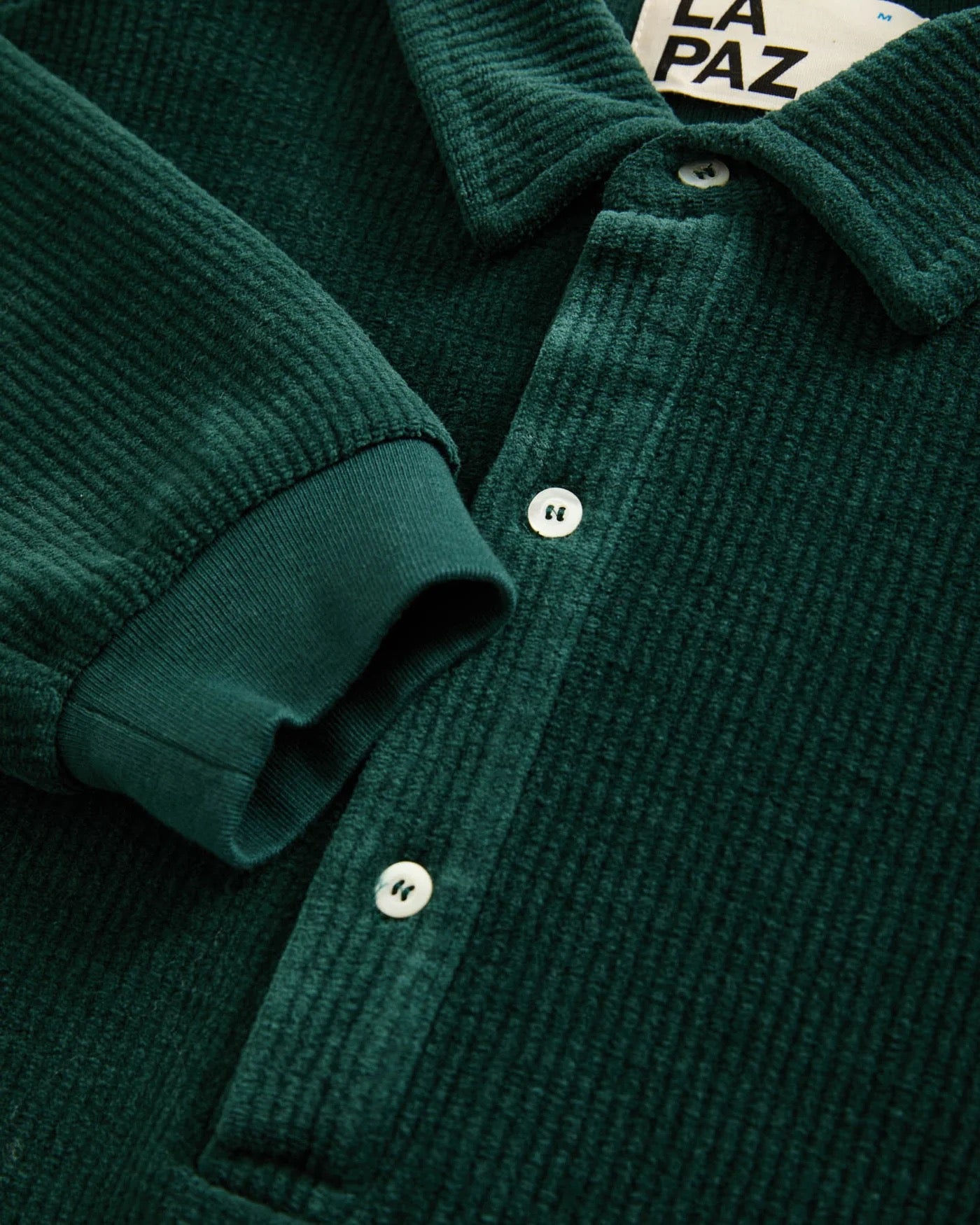 LA PAZ MESQUITA RIBBED DARK GREEN