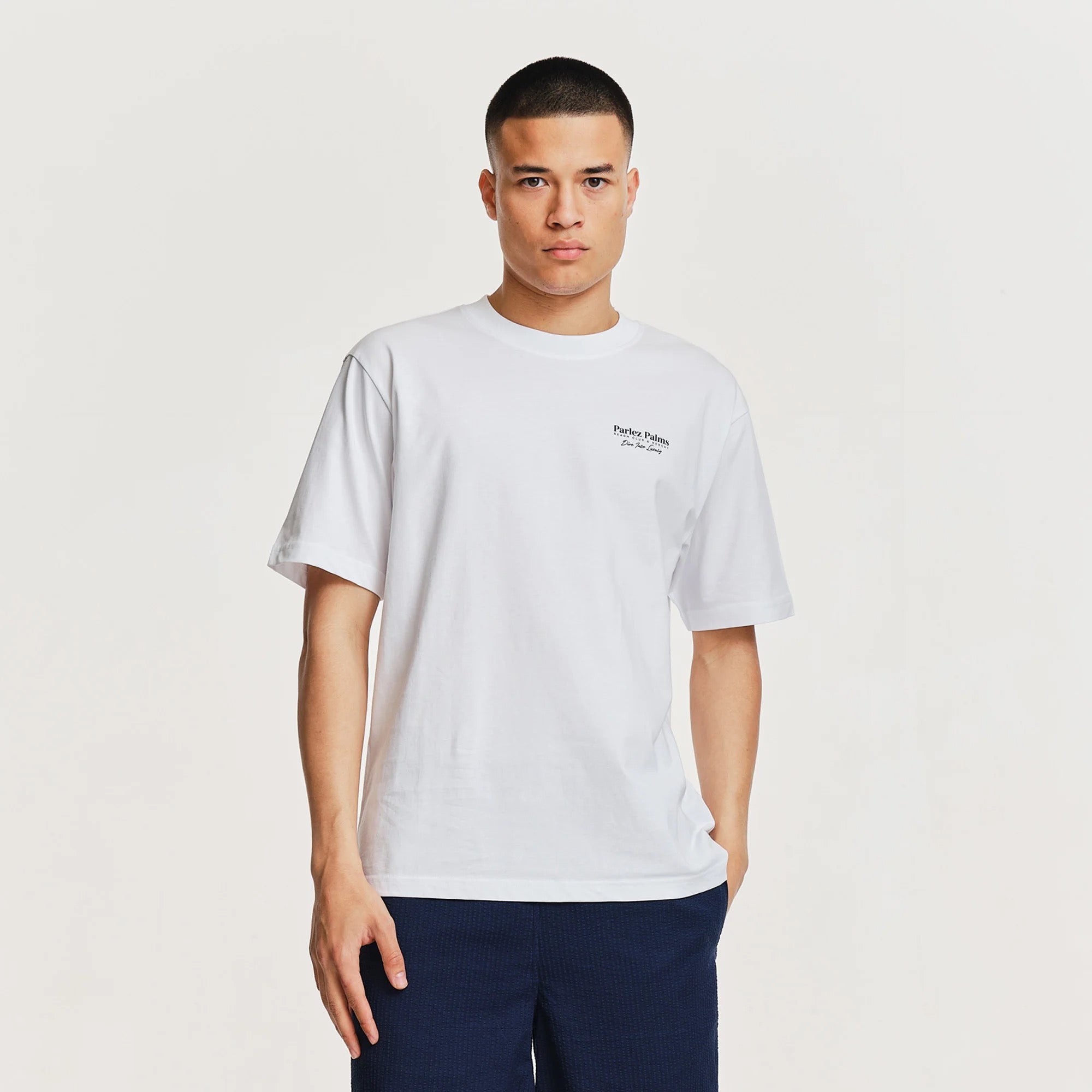 PARLEZ  RETREAT T SHIRT  White