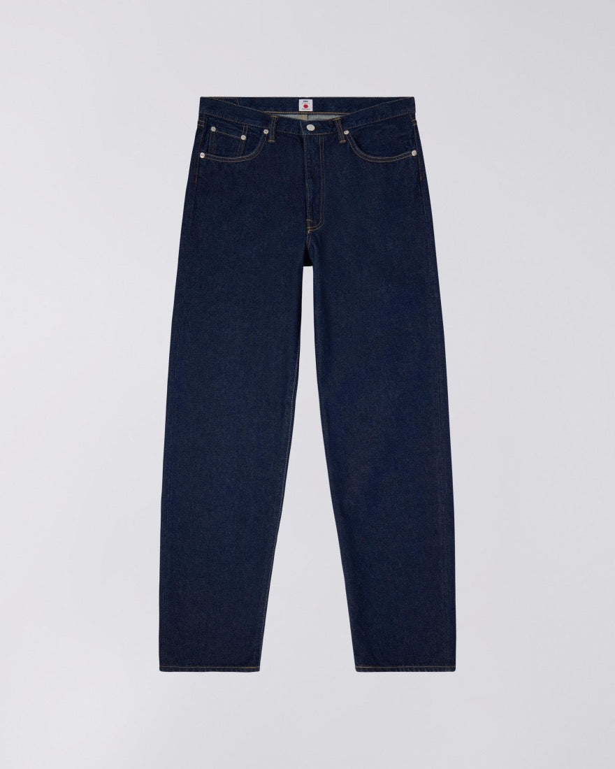 EDWIN LOOSE JEANS BLUE RINSED
