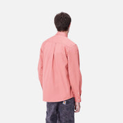 CARHARTT WIP  MADISON SHIRT DUSTY ROSE/WAX