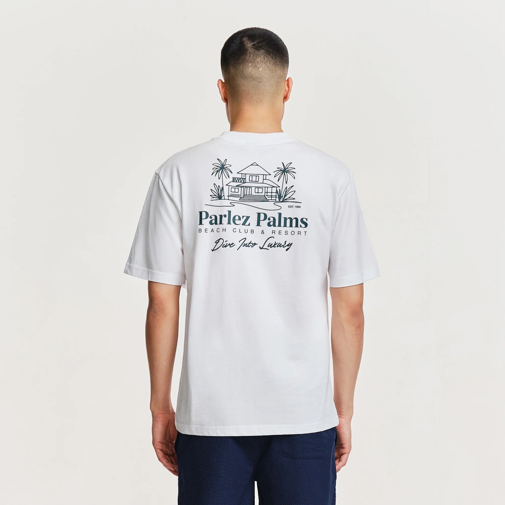 PARLEZ  RETREAT T SHIRT  White