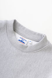 POWER GOODS SUPER WEIGHT CREW HEATHER GREY