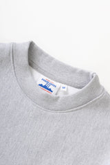 POWER GOODS SUPER WEIGHT CREW HEATHER GREY