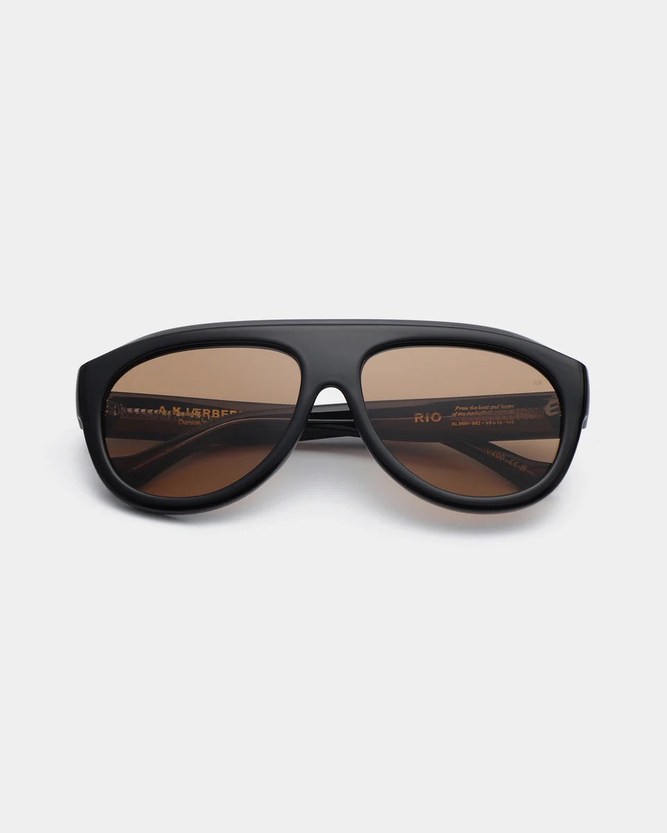 A.KJAERBEDE SUNGLASSES  RIO Black