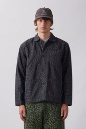 SERVICE WORKS  PATTERNED EASY CHEF BLACK LEOPARD