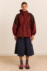 DAMSON MADDER  LIU SHOWERPROOF BURGUNDY