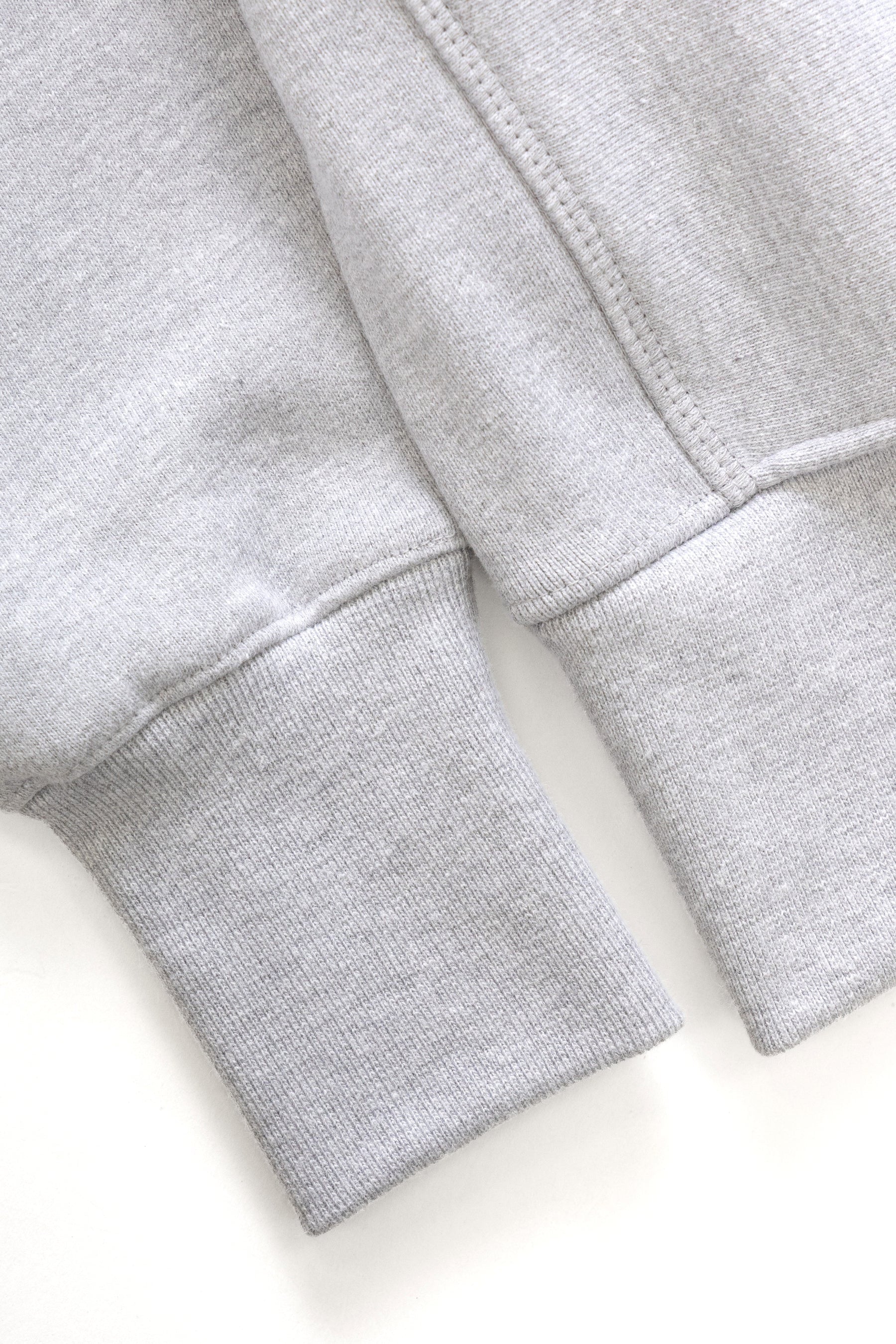 POWER GOODS SUPER WEIGHT CREW HEATHER GREY
