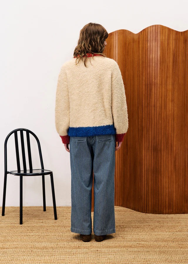 FRNCH  CONTRAST TRIM CREME