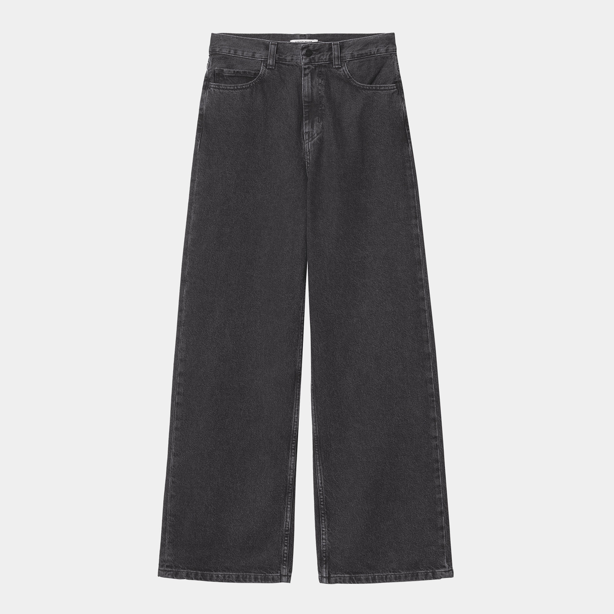 CARHARTT WIP JEANS JANE ORGANIC BLACK STONEWASH