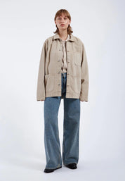 DR DENIM DEVON WORKER GREIGE