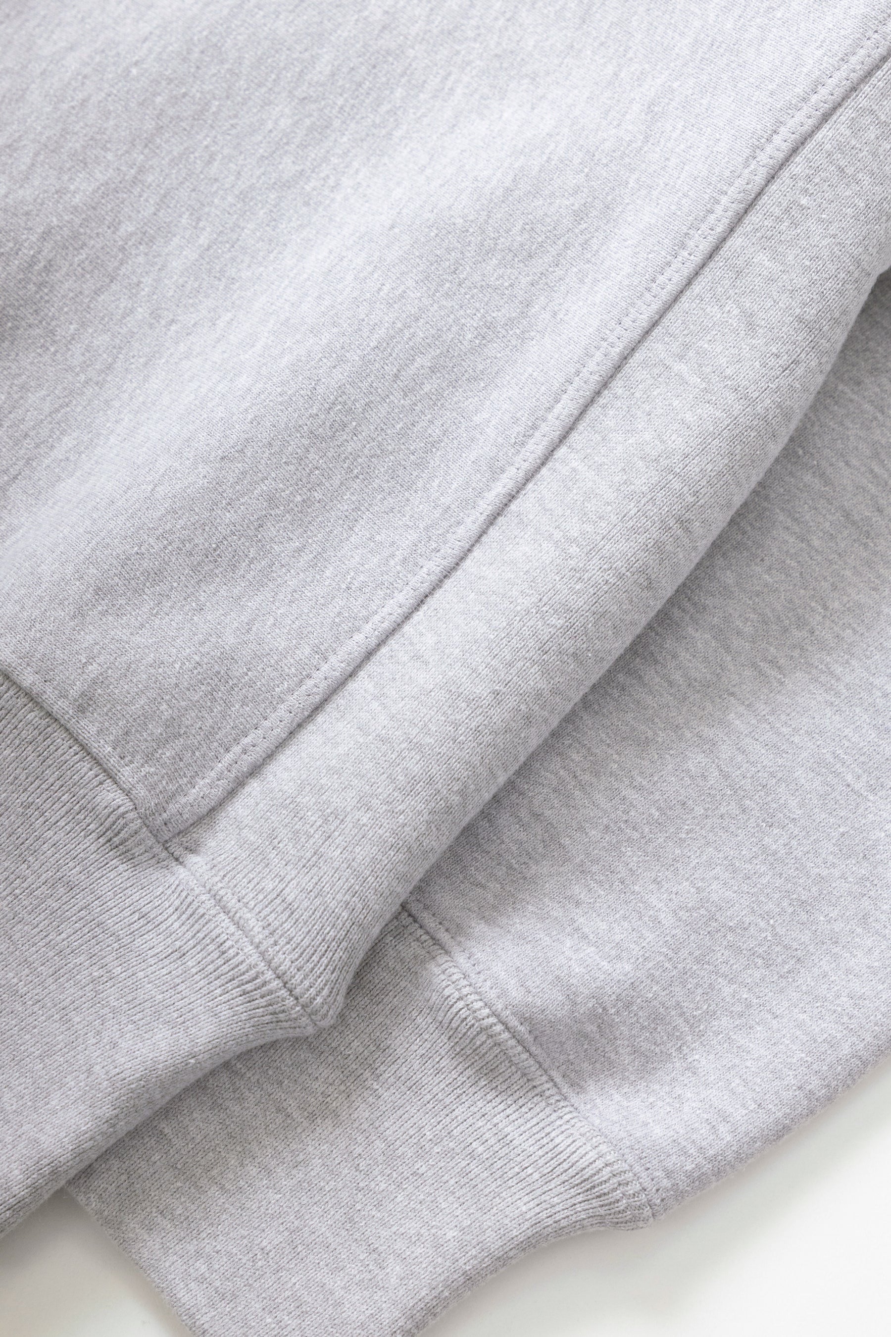 POWER GOODS SUPER WEIGHT CREW HEATHER GREY