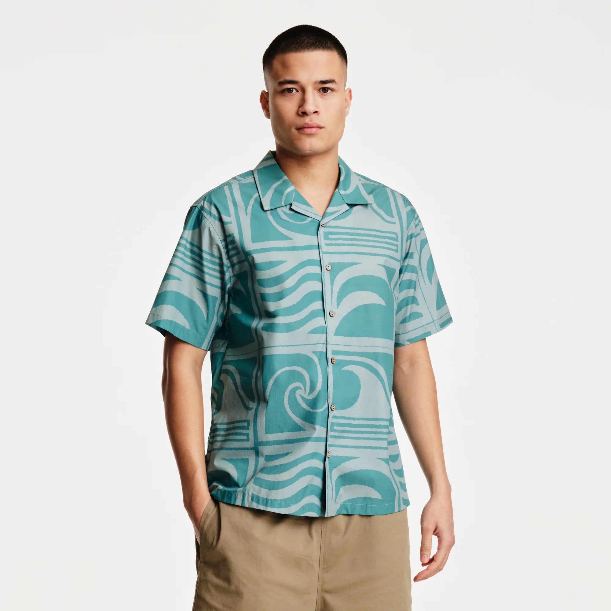 PARLEZ  HUNTINGTON SHIRT LEAF
