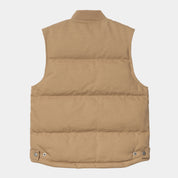 CARHARTT WIP  RAYLEY VEST PEANUT