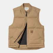 CARHARTT WIP  RAYLEY VEST PEANUT