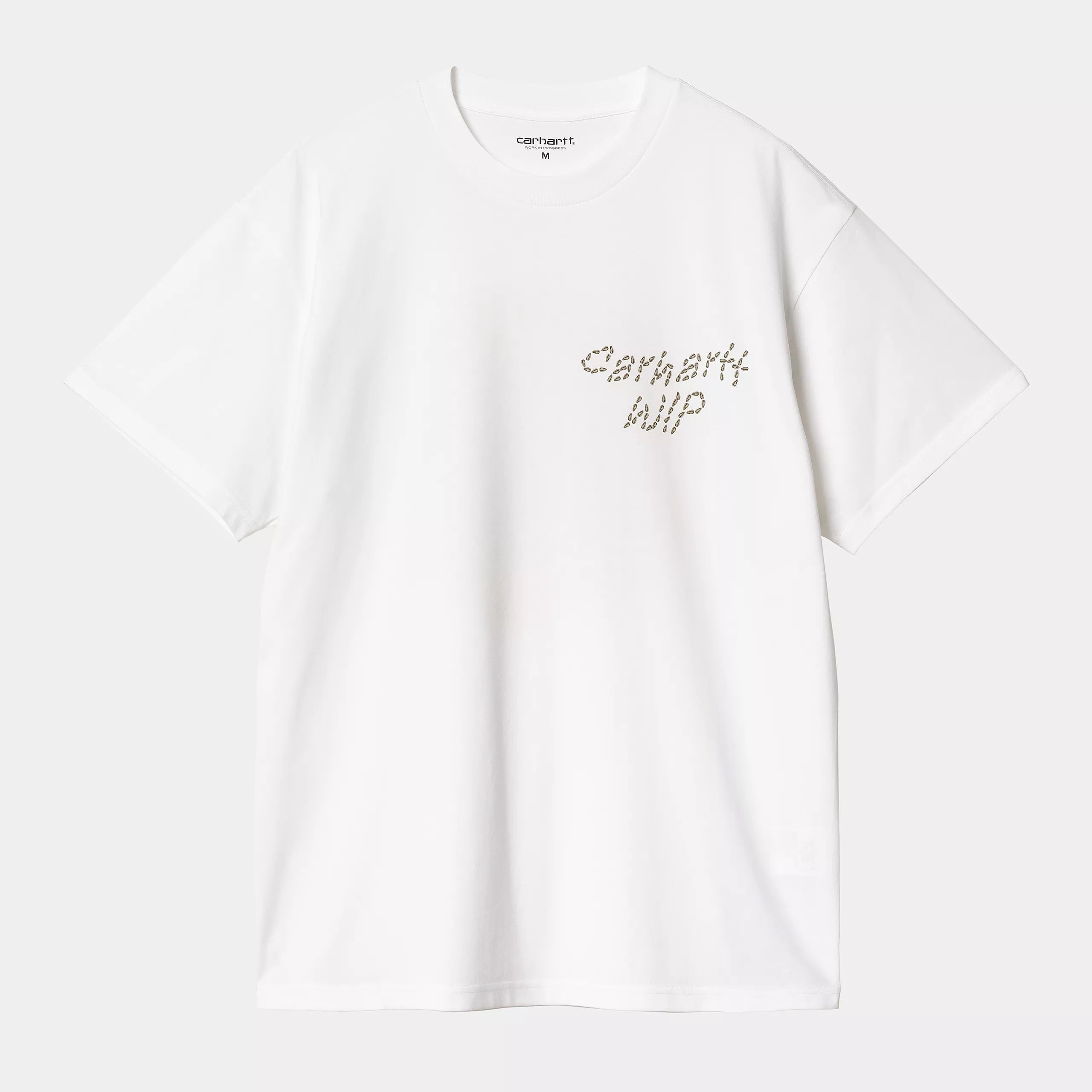 CARHARTT WIP  SUNFLOWER White T SHIRT
