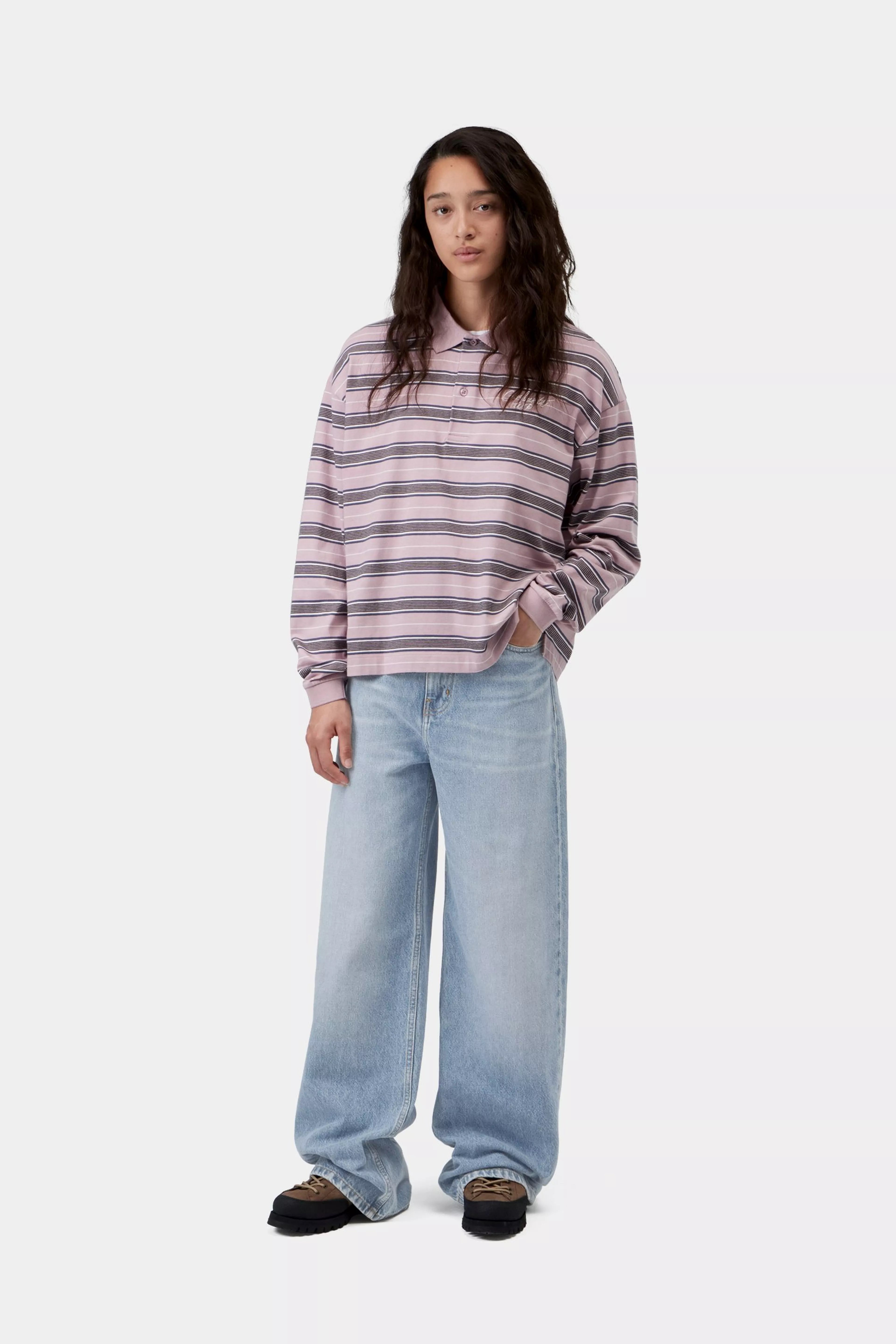 CARHARTT WIP  JANE DENIM BLUE HEAVY TRUE STONE