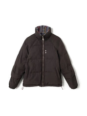 DAMSON MADDER REVERS OPAL PUFFER PLUM CHECK