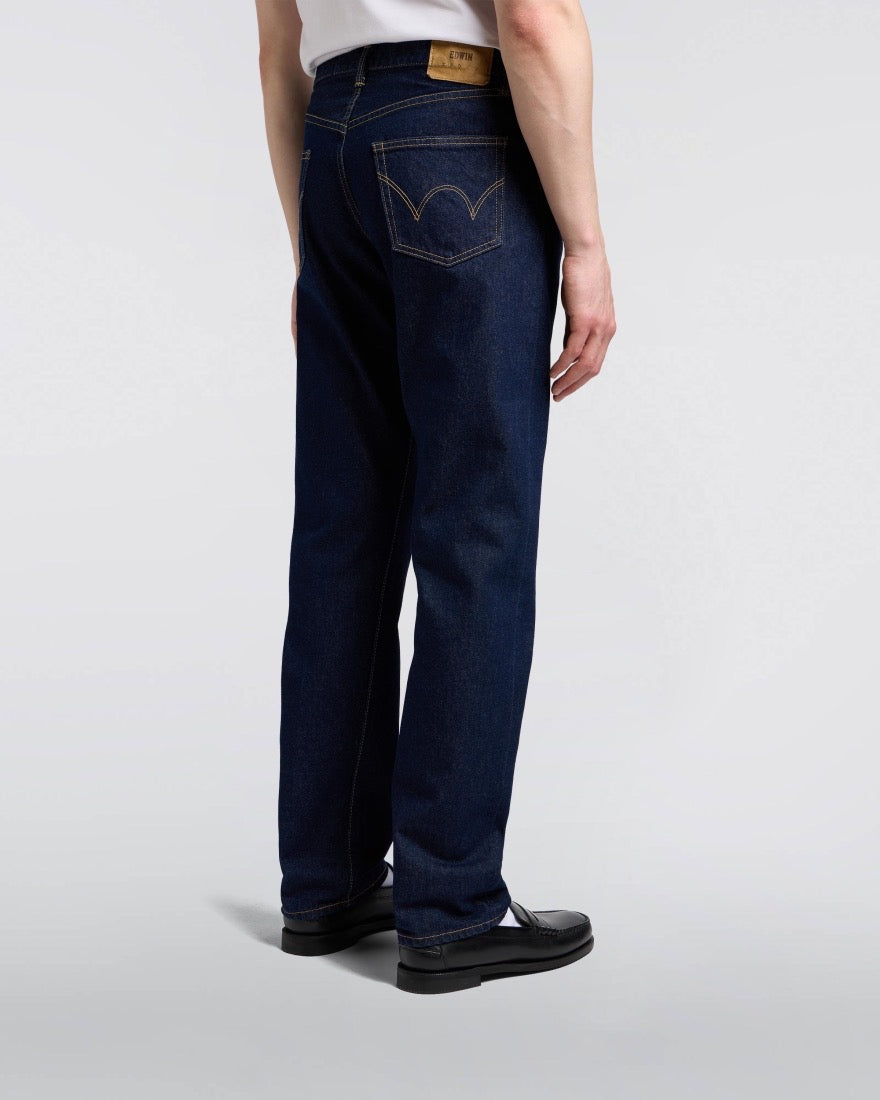 EDWIN REGULAR STRAIGHT BLUE RINSED JEAN