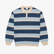 PARLEZ PIPE LS POLO LAGOON STRIPE