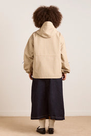 DAMSON MADDER  MATILDA RAIN BROWN GINGHAM