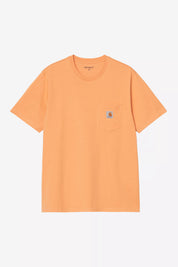 CARHARTT WIP POCKET TEE GENTLE ORANGE
