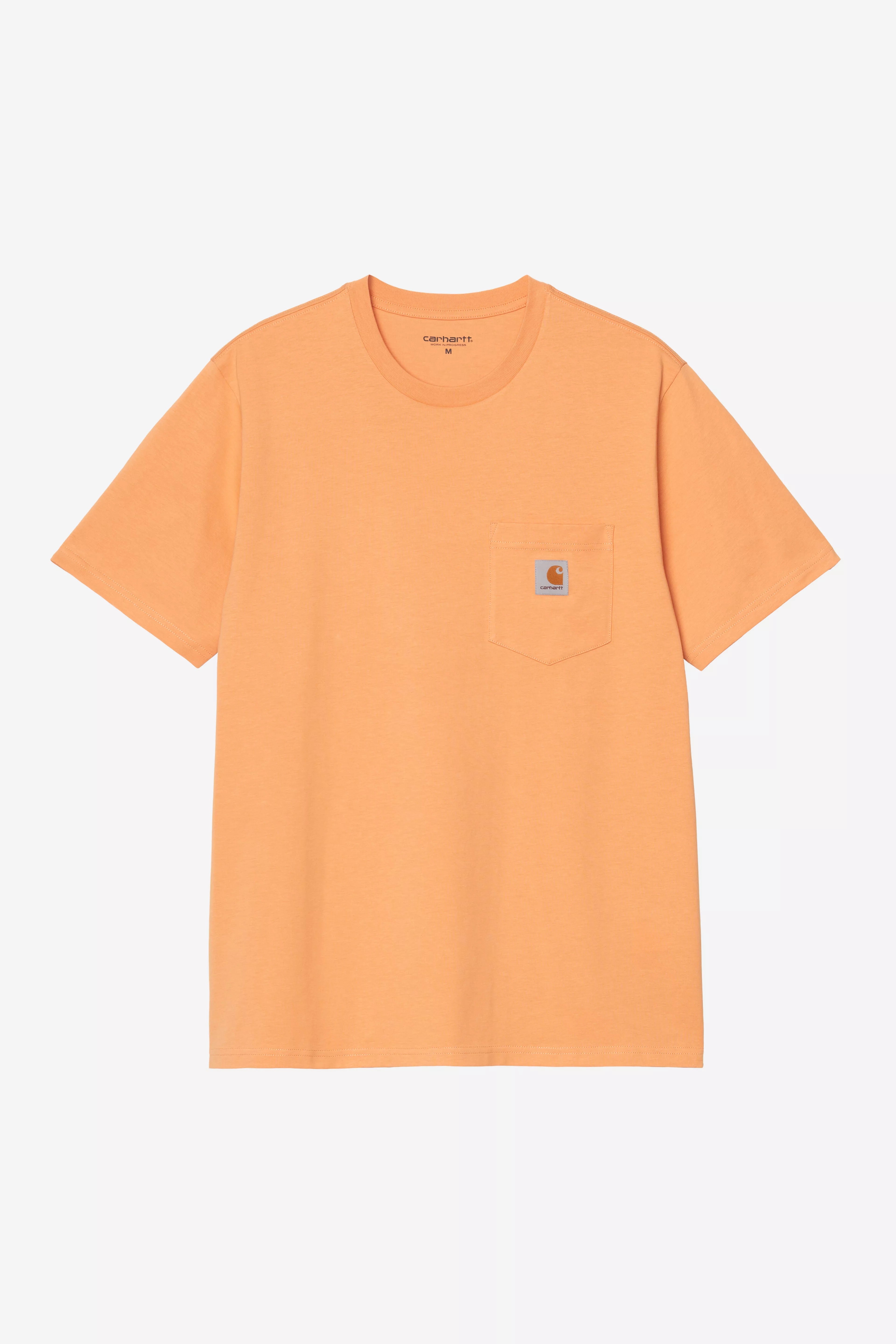 CARHARTT WIP POCKET TEE GENTLE ORANGE