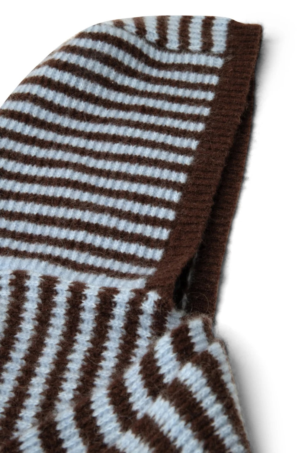 DAMSON MADDER TIE FRONT HOOD BLUE STRIPE