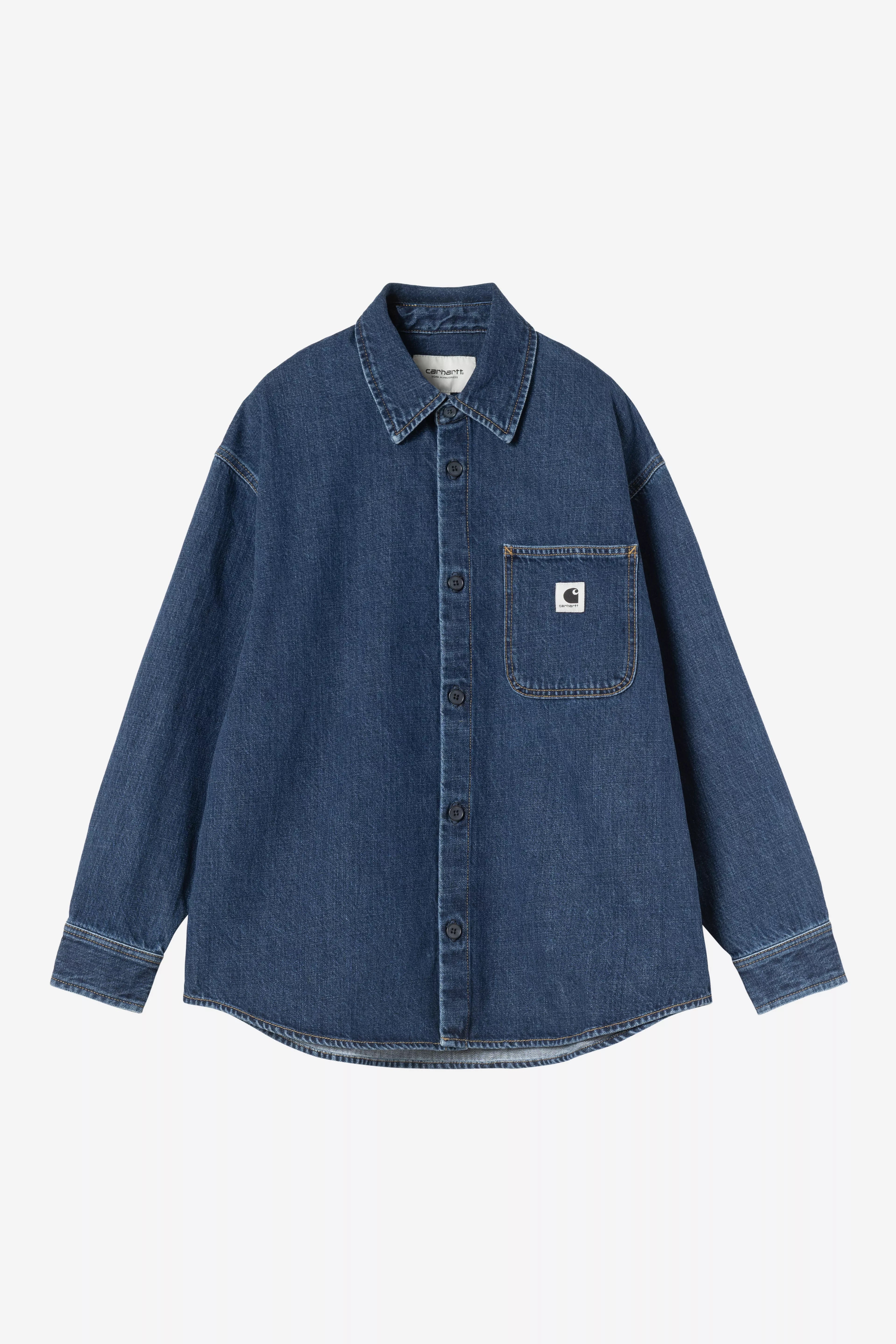 CARHARTT WIP  MARLY DENIM BLUE HEAVY STONE WASH