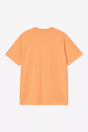 CARHARTT WIP POCKET TEE GENTLE ORANGE