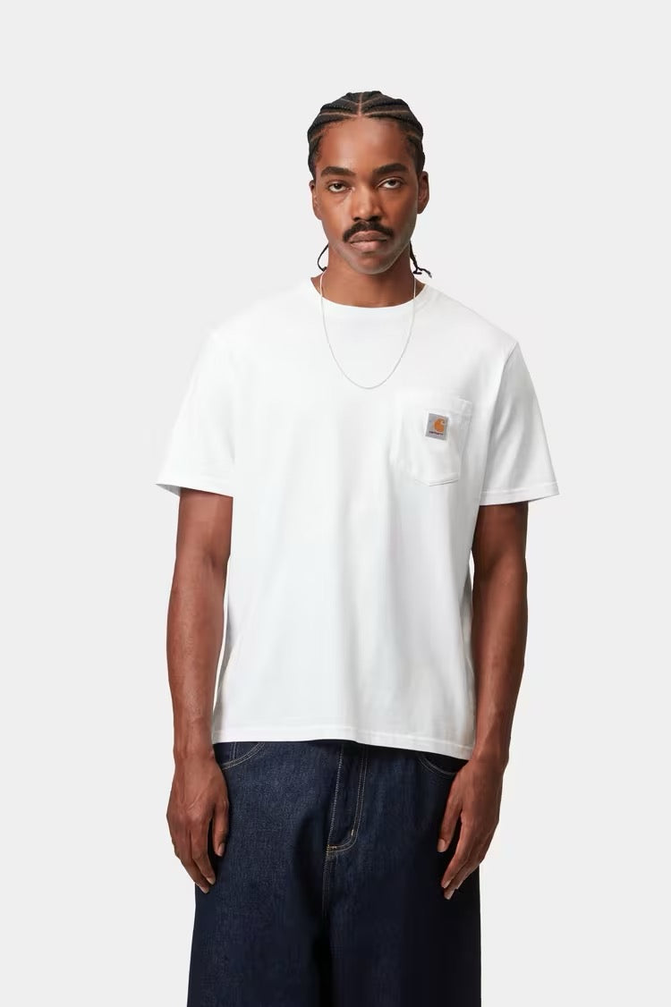 CARHARTT WIP POCKET TEE White