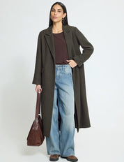ICHI OCOLA JA ROSIN MELANGE COAT