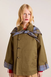 DAMSON MADDER  JERRY CROP TRENCH OLIVE