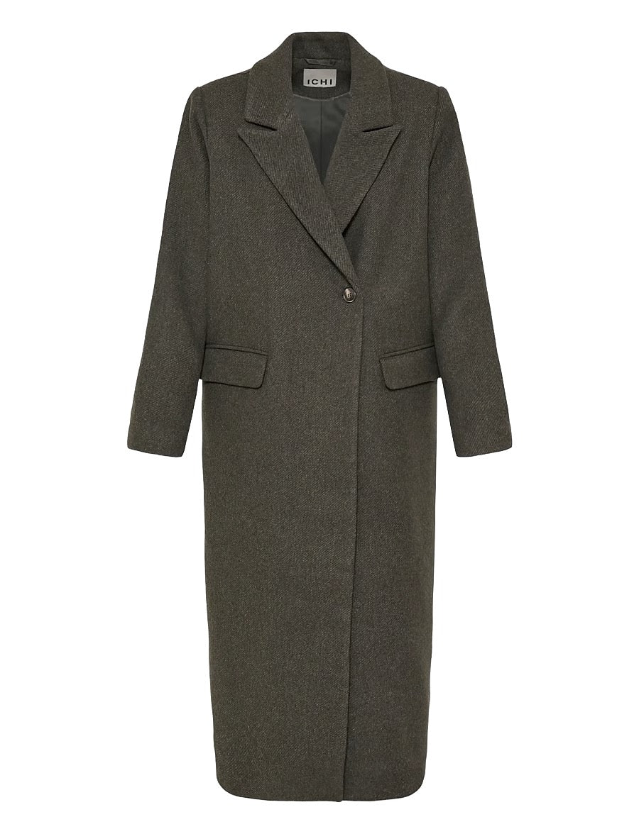 ICHI OCOLA JA ROSIN MELANGE COAT