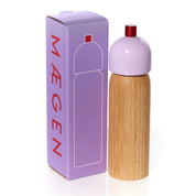 MAEGEN SALT/PEPPER LILAC RED.