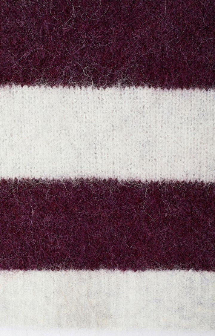 AMERICAN VINTAGE NIBY TANK CRANBERRY STRIPES